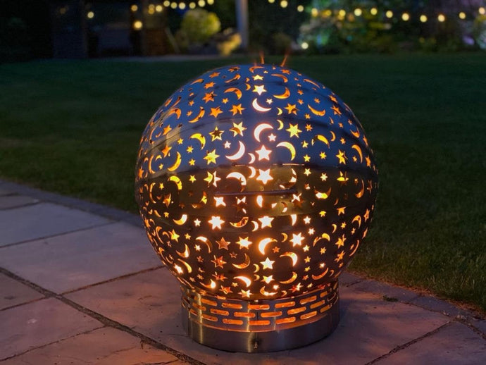 Moon And Stars Fire Pit 