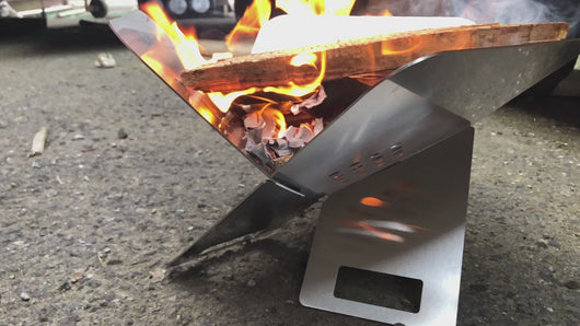 stainless steel fire pit hull